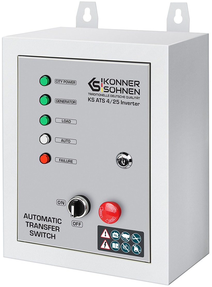 Přepínač ATS Könner & Söhnen KS ATS 4/25 Könner & Söhnen