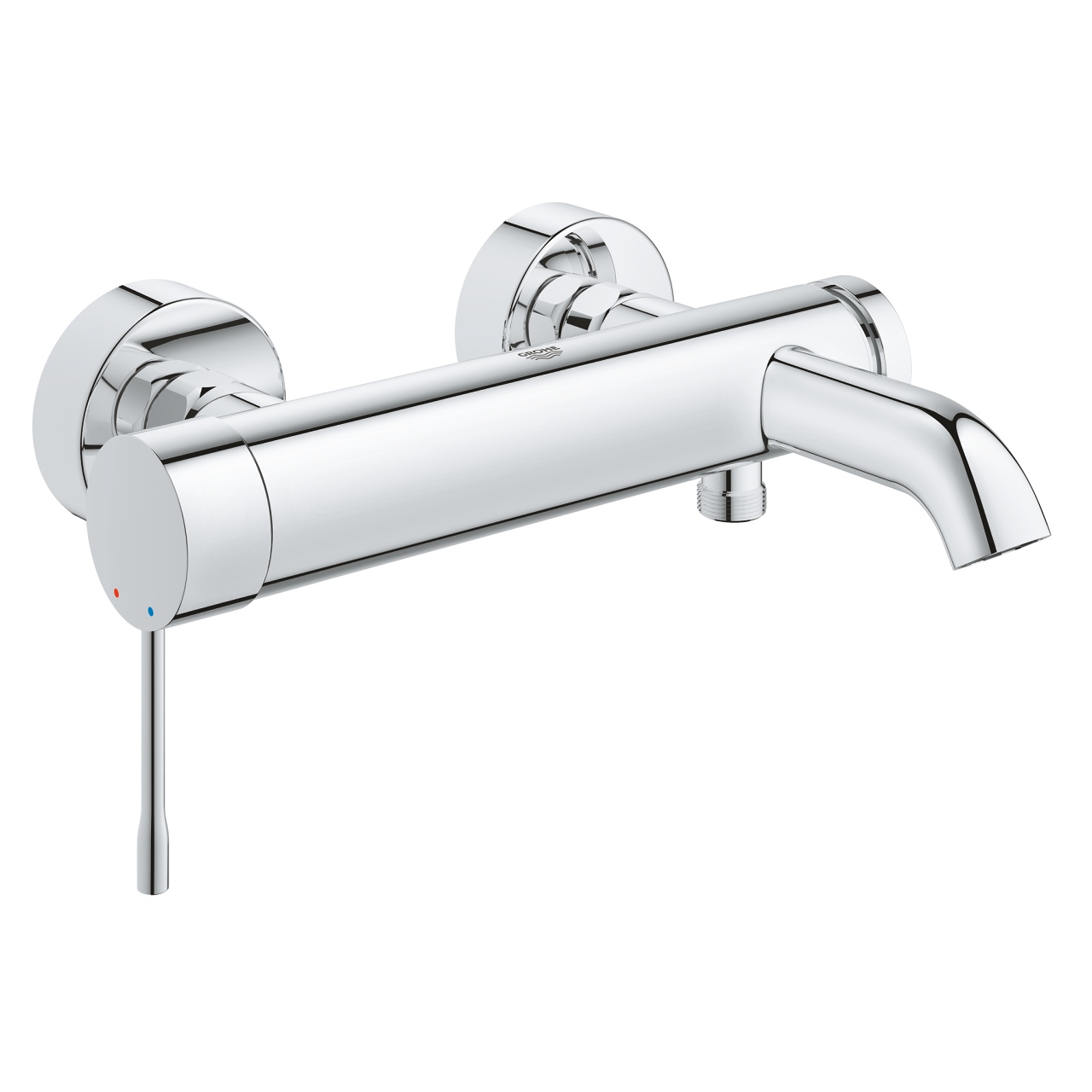 Baterie vanová nástěnná Grohe Essence 150 mm chrom s přepínačem 25250001 GROHE