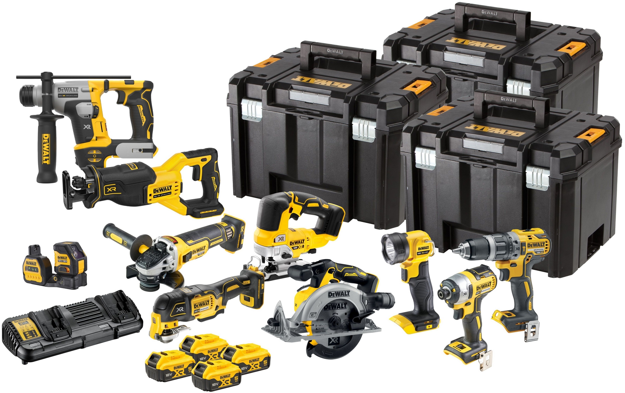 Sada AKU nářadí DeWALT DCK1012P4T-QW DEWALT