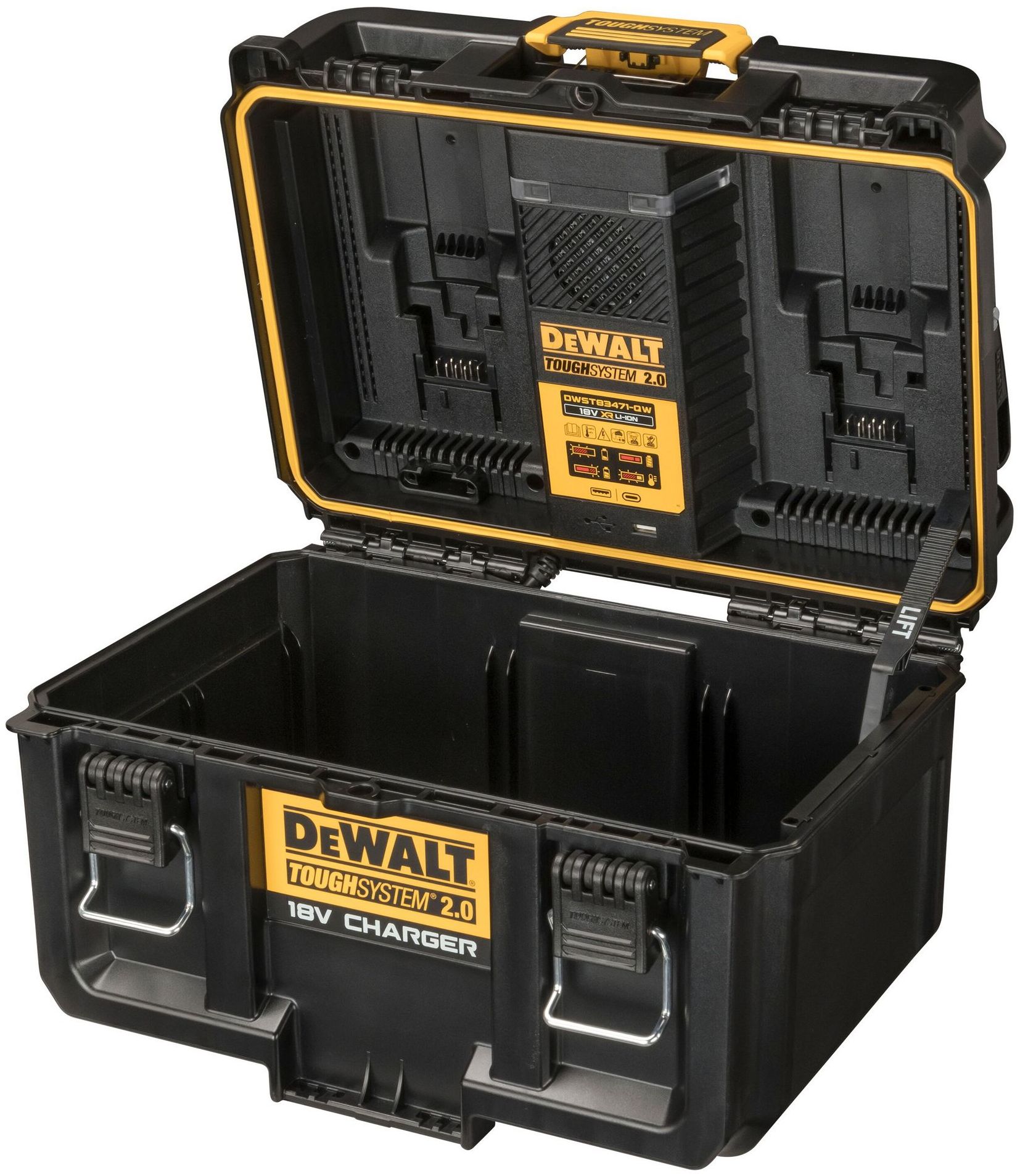 Nabíječka v kufru DeWALT DWST83471 TOUGHSYSTEM 2.0 DeWALT