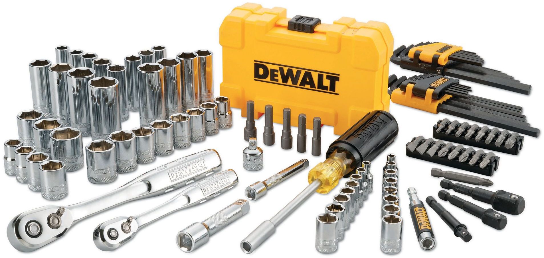 Sada nářadí DeWALT DWMT73801-1 1/4" a 3/8" 108 ks DeWALT