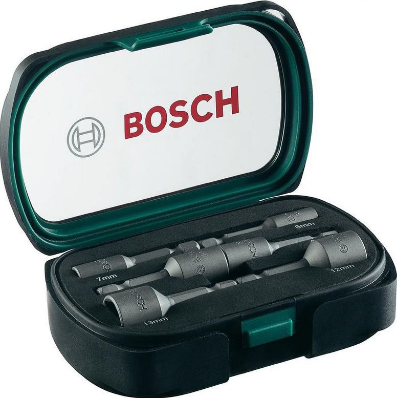 Sada nástrčných klíčů Bosch 6–13 mm 6 ks BOSCH