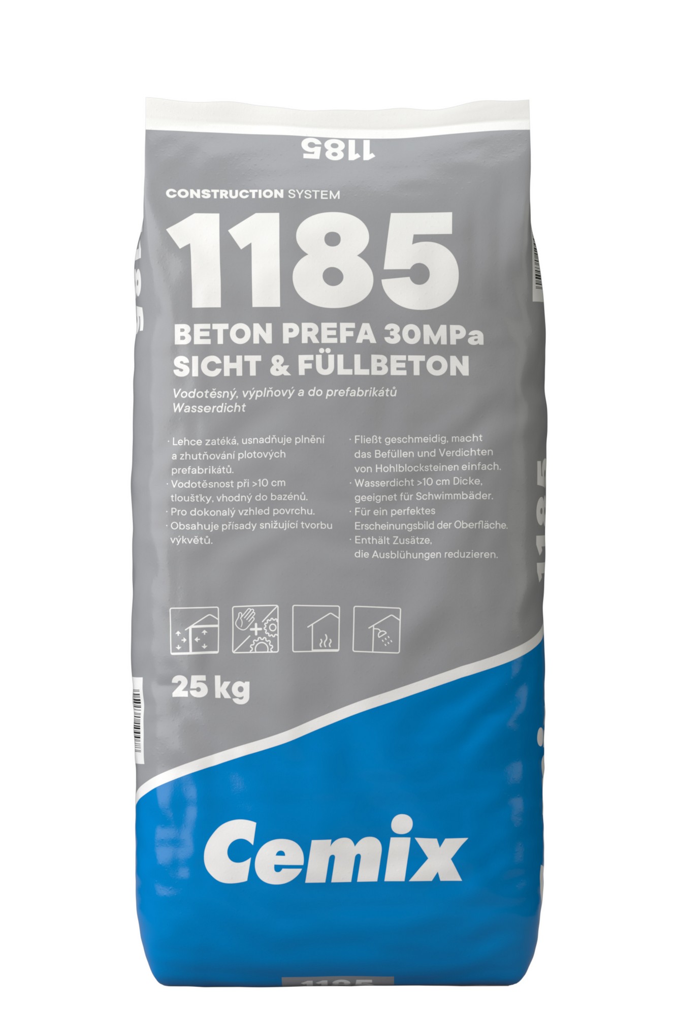 Beton C25/30 Cemix 1850 25 kg Cemix