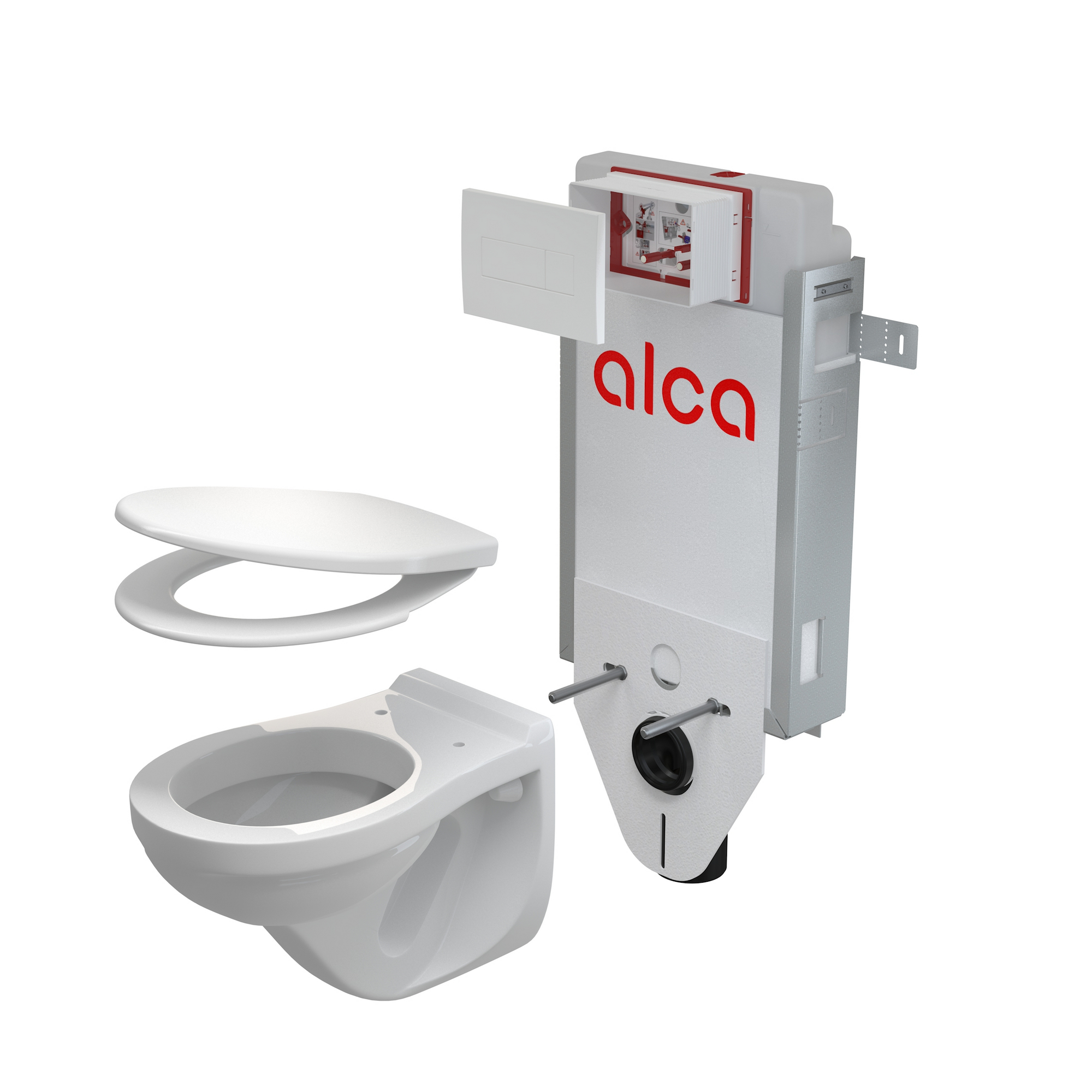 Set 5v1 pro závěsné WC Alca Renovmodul AM115/1000 WC Alca ALCADRAIN