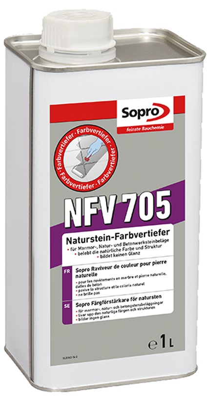 Zesilovač barvy přírodního kamene Sopro NFV 705 1 l Sopro