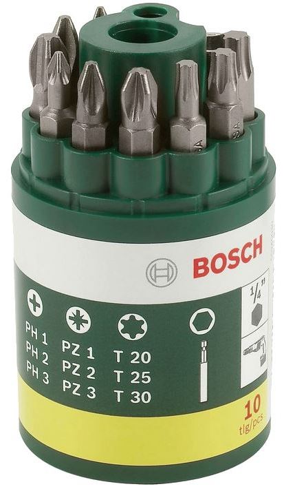 Sada šroubovacích bitů Bosch Promoline 10 ks BOSCH