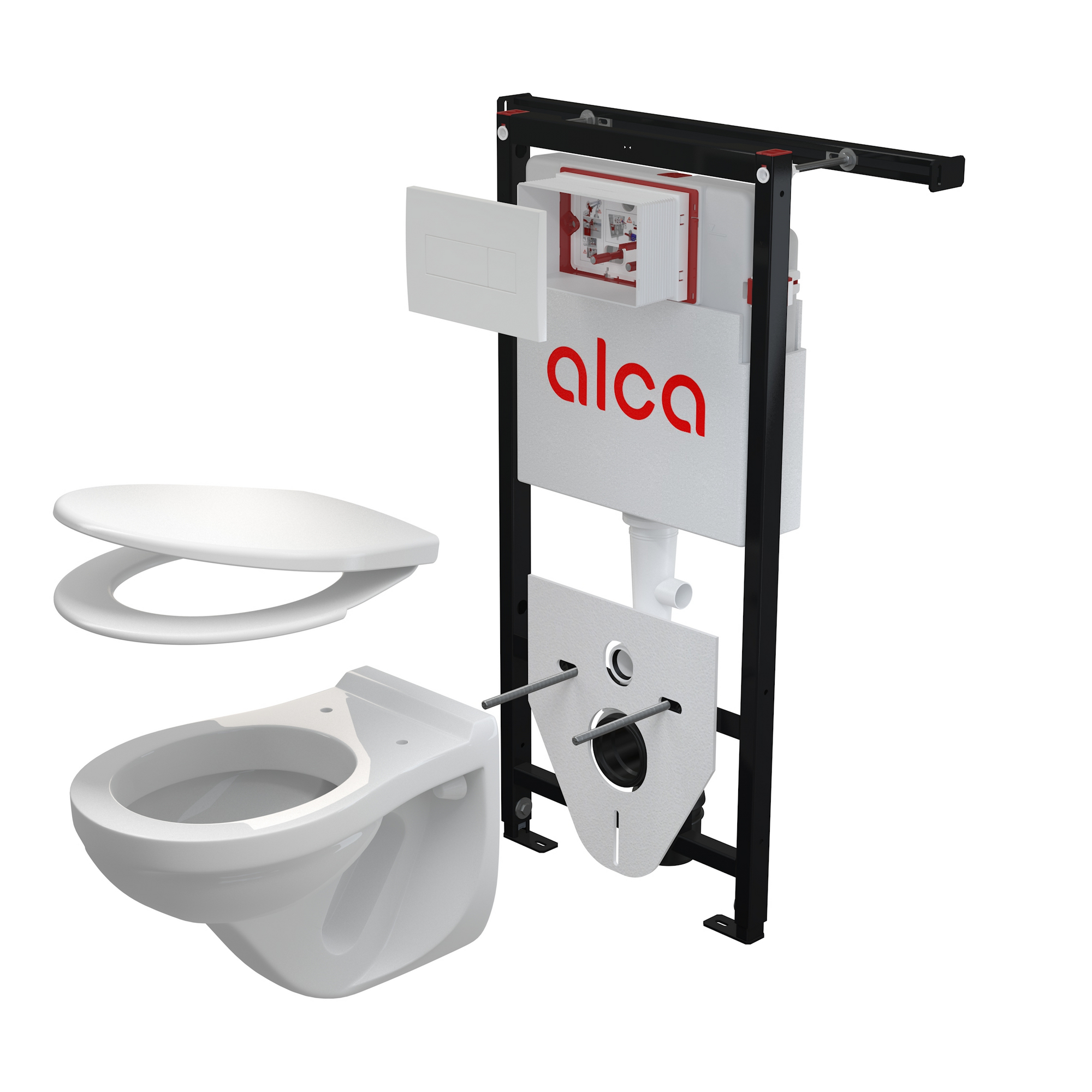 Set 5v1 pro závěsné WC Alca Jádromodul AM102/1120 WC Alca ALCADRAIN