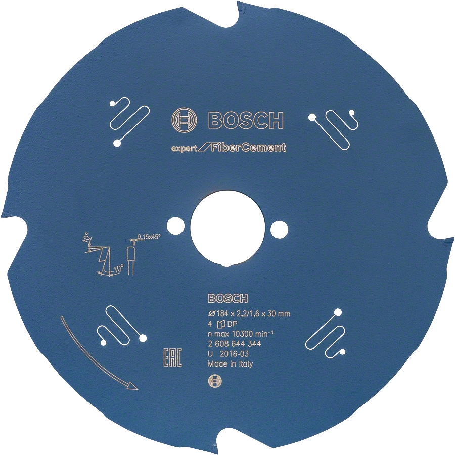 Kotouč Bosch Expert for Fiber Cement 184×30×2