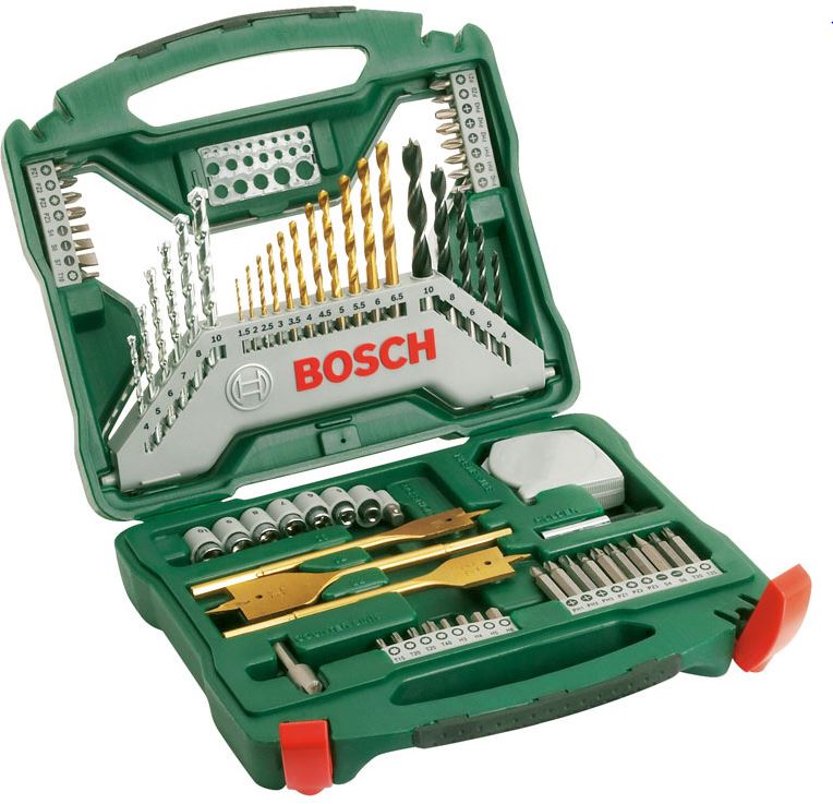 Sada vrtáků a bitů Bosch X-Line Titan 70 ks BOSCH