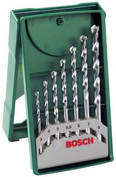 Sada vrtáků do kamene Bosch X-Line 3–8 mm 7 ks BOSCH