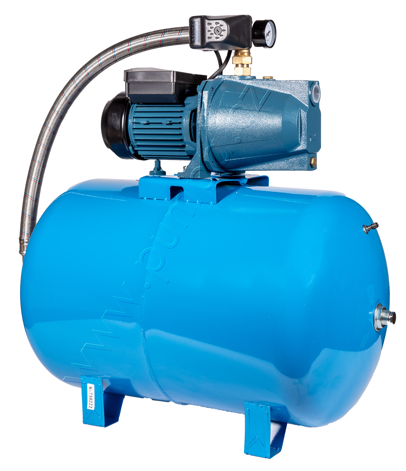 Vodárna domácí samonasávací Blue Line PJM100L 24 l 230 V PUMPA