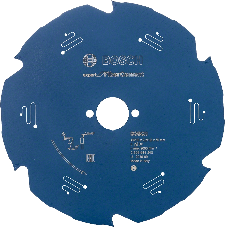 Kotouč Bosch Expert for Fiber Cement 210×30×2