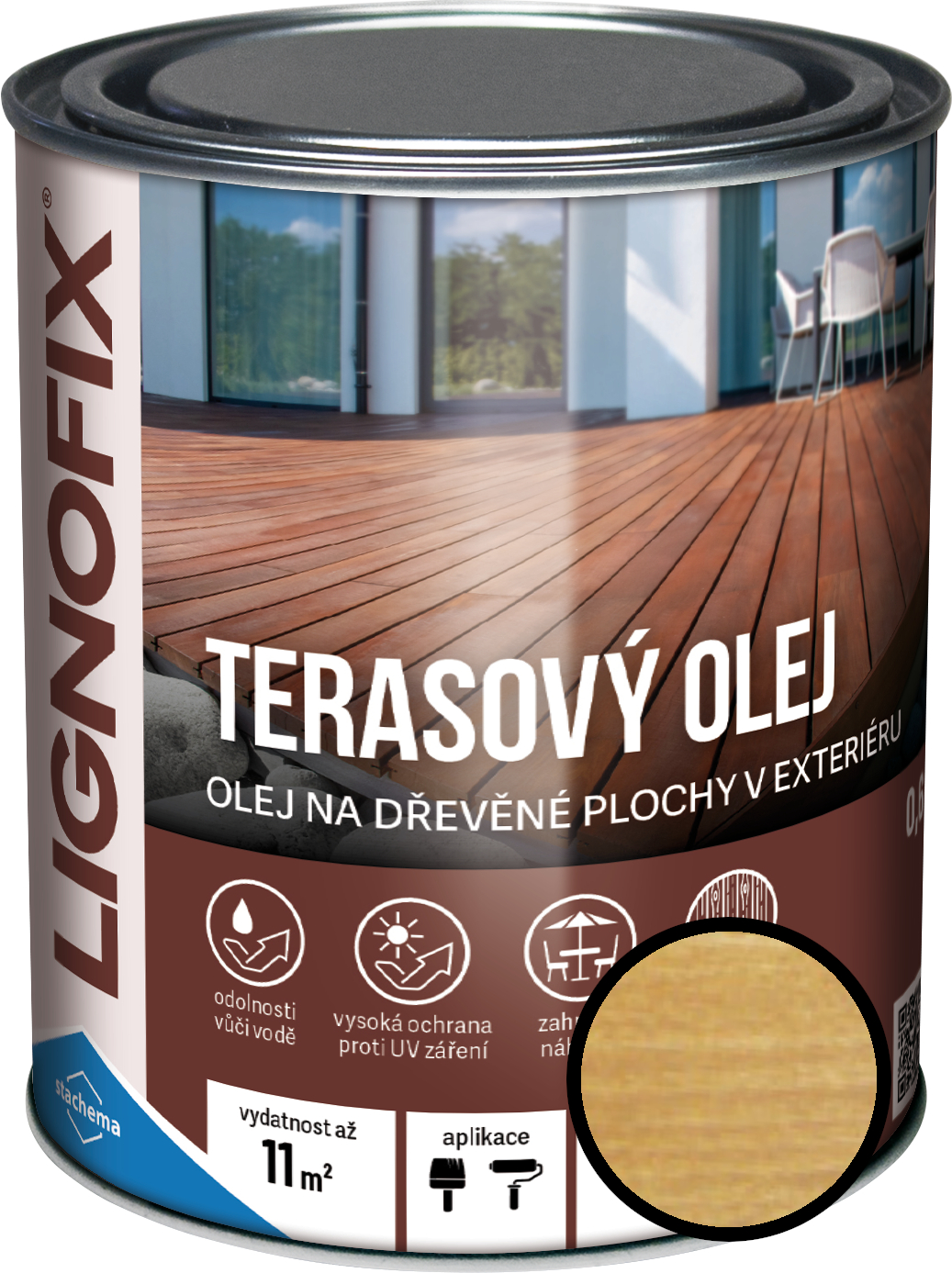 Olej terasový Lignofix borovice