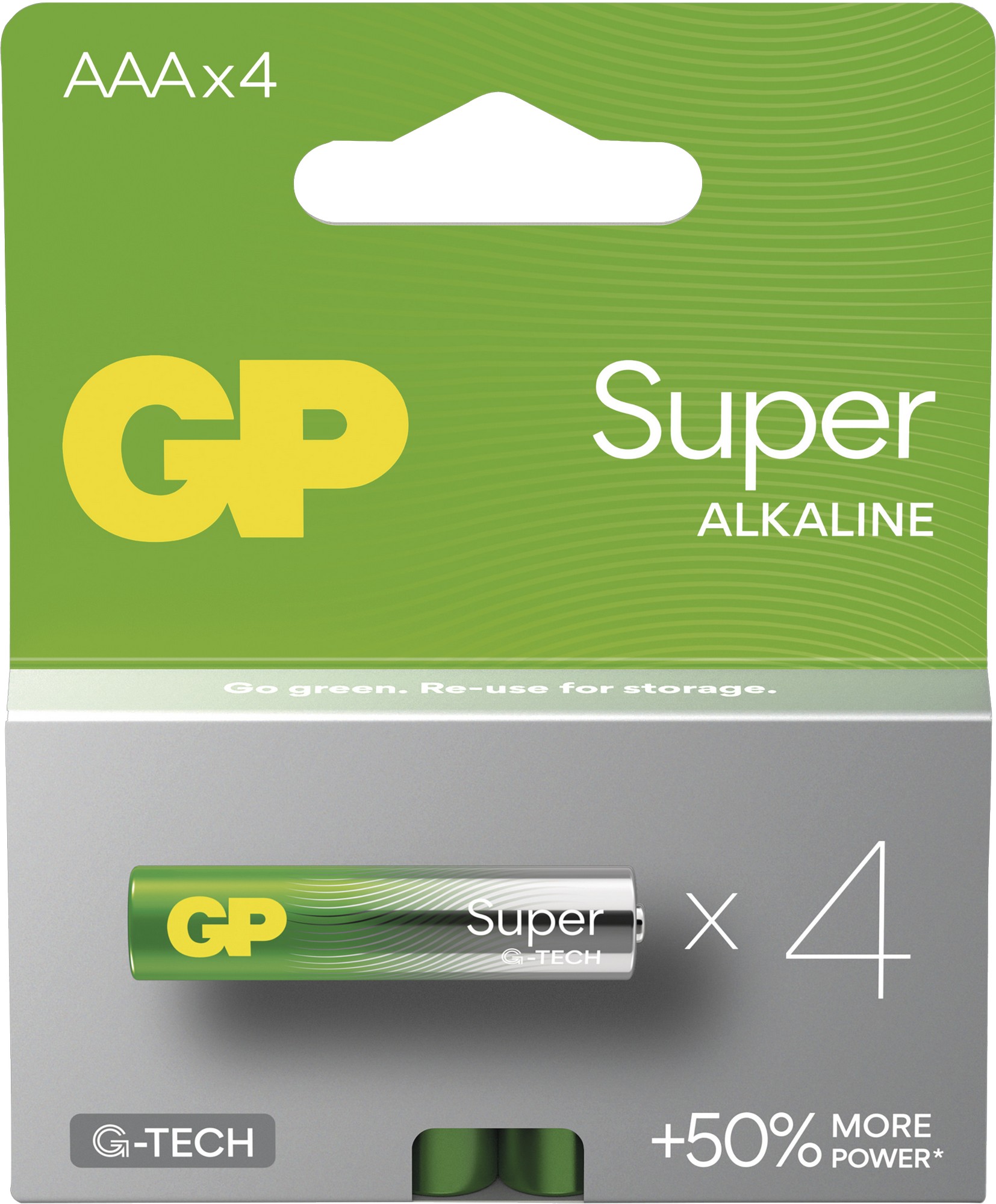 Baterie GP Super Alkaline AAA 4 ks GP