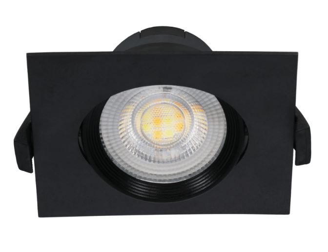 Svítidlo LED CCT ORO Zuma 5 W čtvercové černá ORO