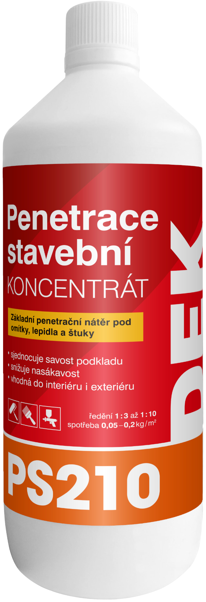 Penetrace stavební koncentrát DEK PS210 1 kg DEK