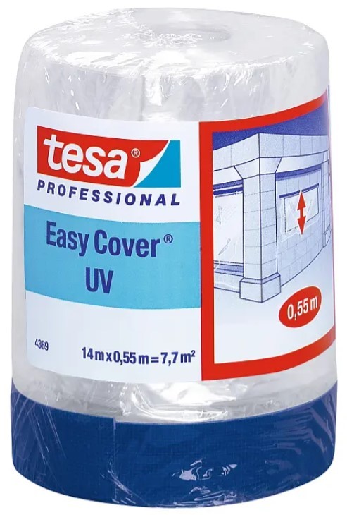 Fólie zakrývací Tesa 4369 Easy Cover 550 mm/14 m Tesa