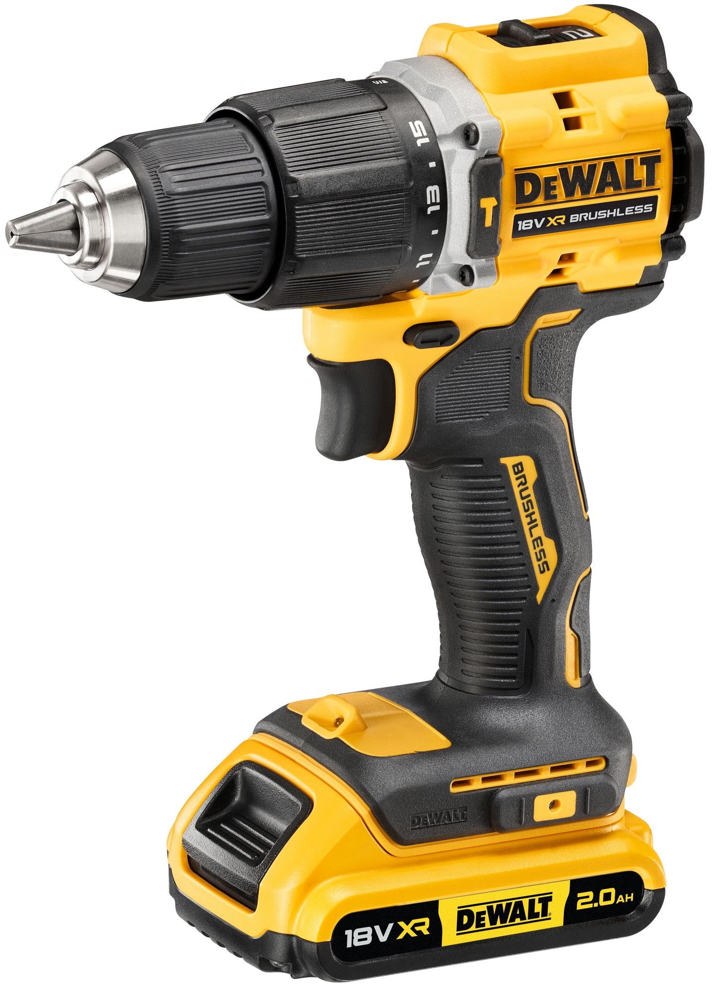 Šroubovák vrtací s příklepem AKU DeWALT DCD100YD2T DEWALT