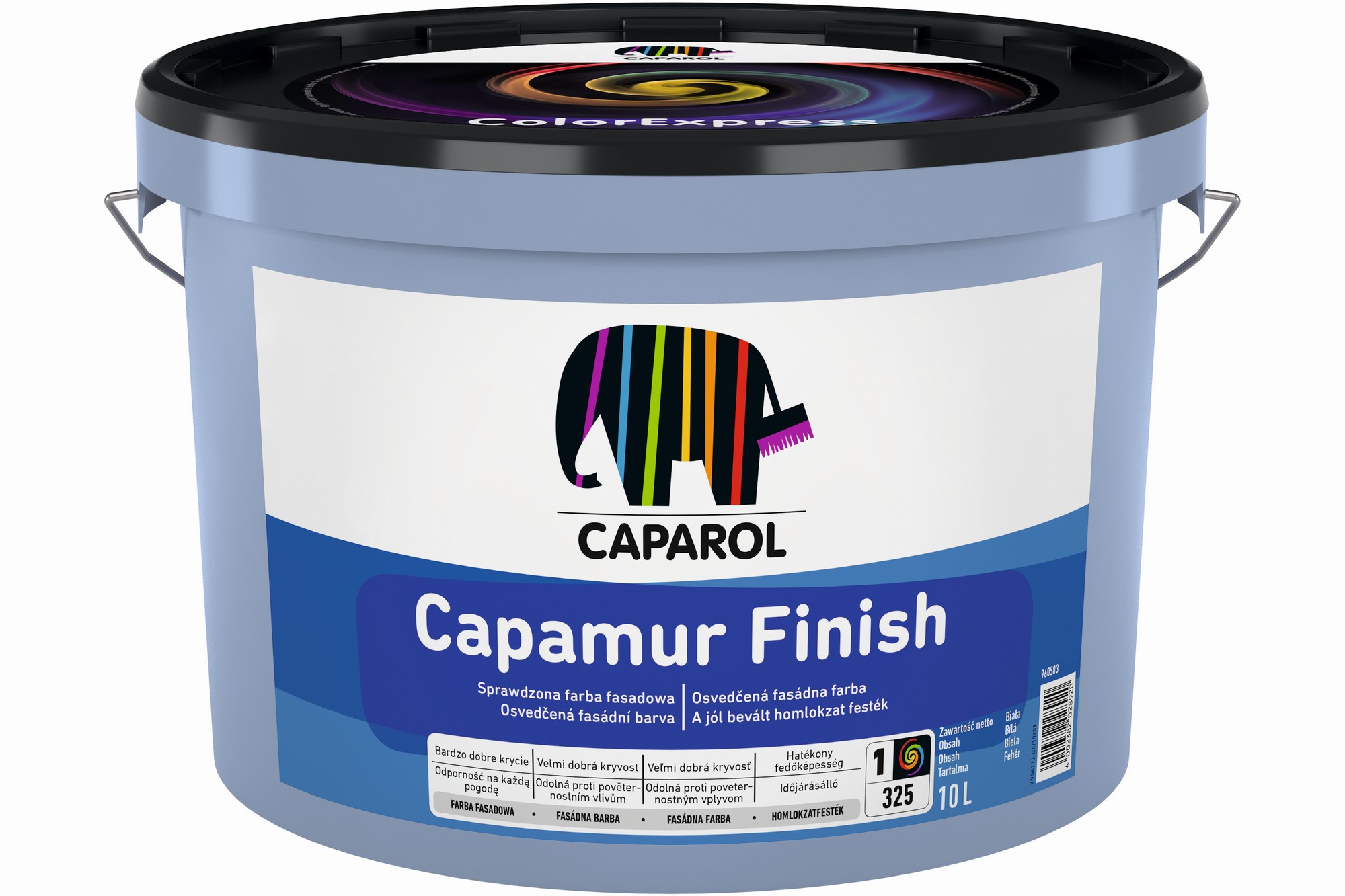 Barva fasádní akrylátová Caparol Capamur Finish B1 10 l Caparol