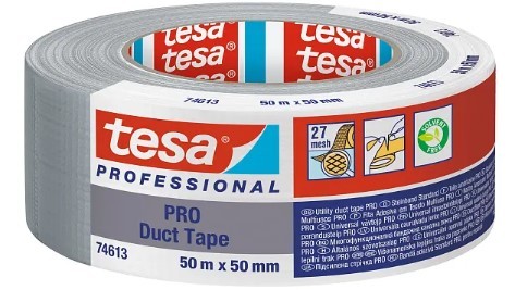 Páska opravná Tesa 74613 Duct tape 50 mm/50 m černá Tesa