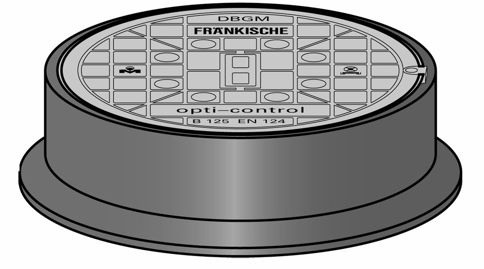 Poklop litinový opti-control Fränkische